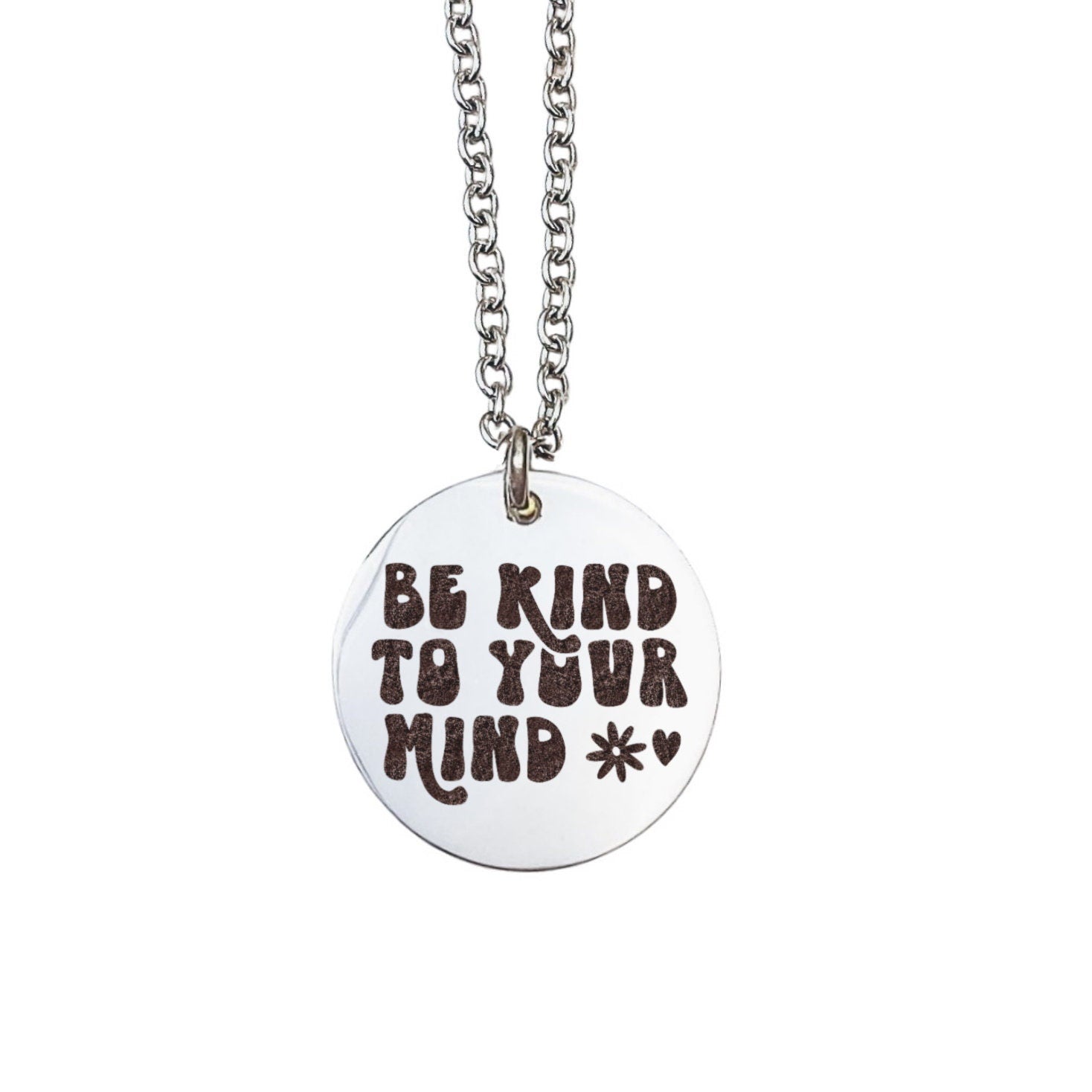 BE KIND TO YOUR MIND NECKLACE - Avy + Tay