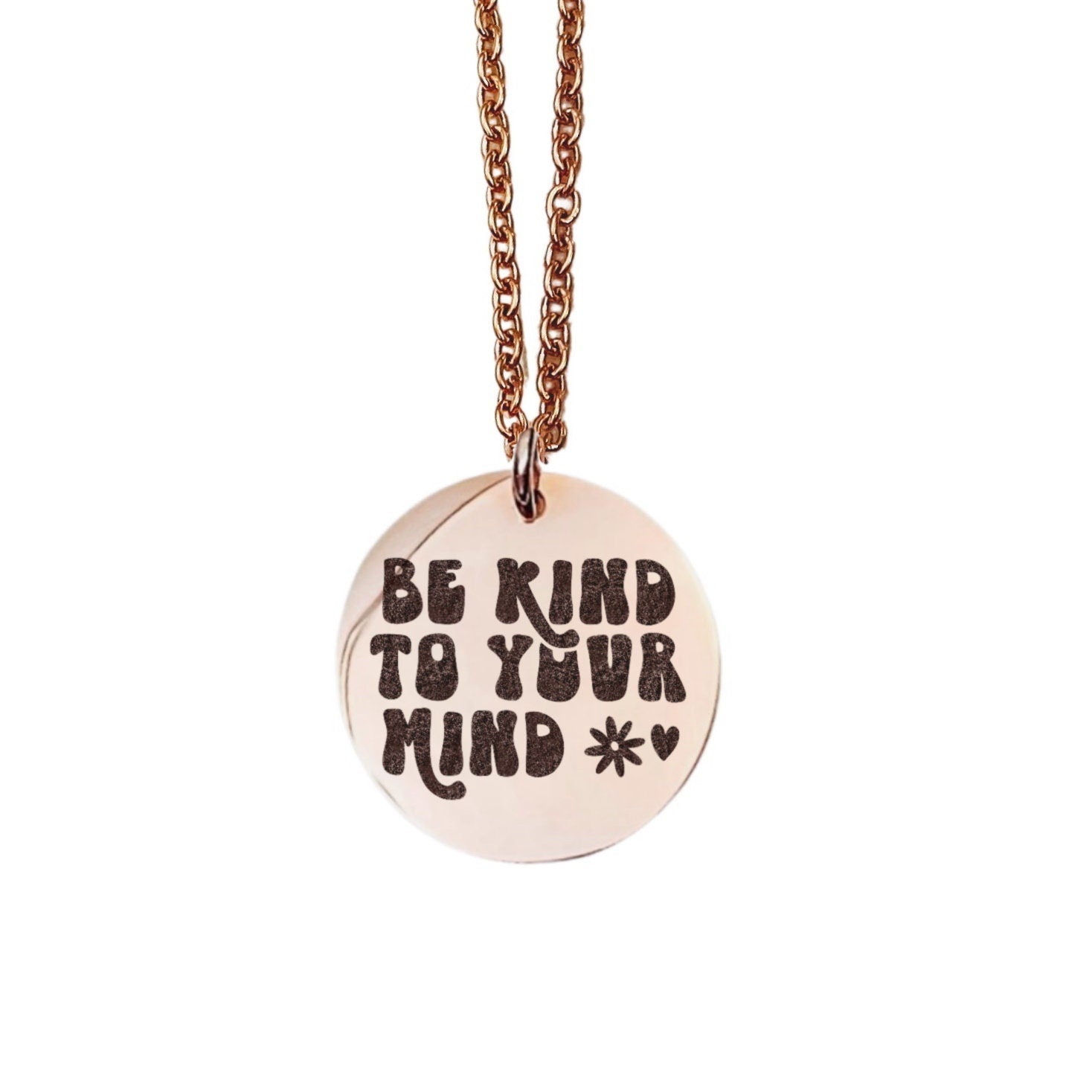 BE KIND TO YOUR MIND NECKLACE - Avy + Tay