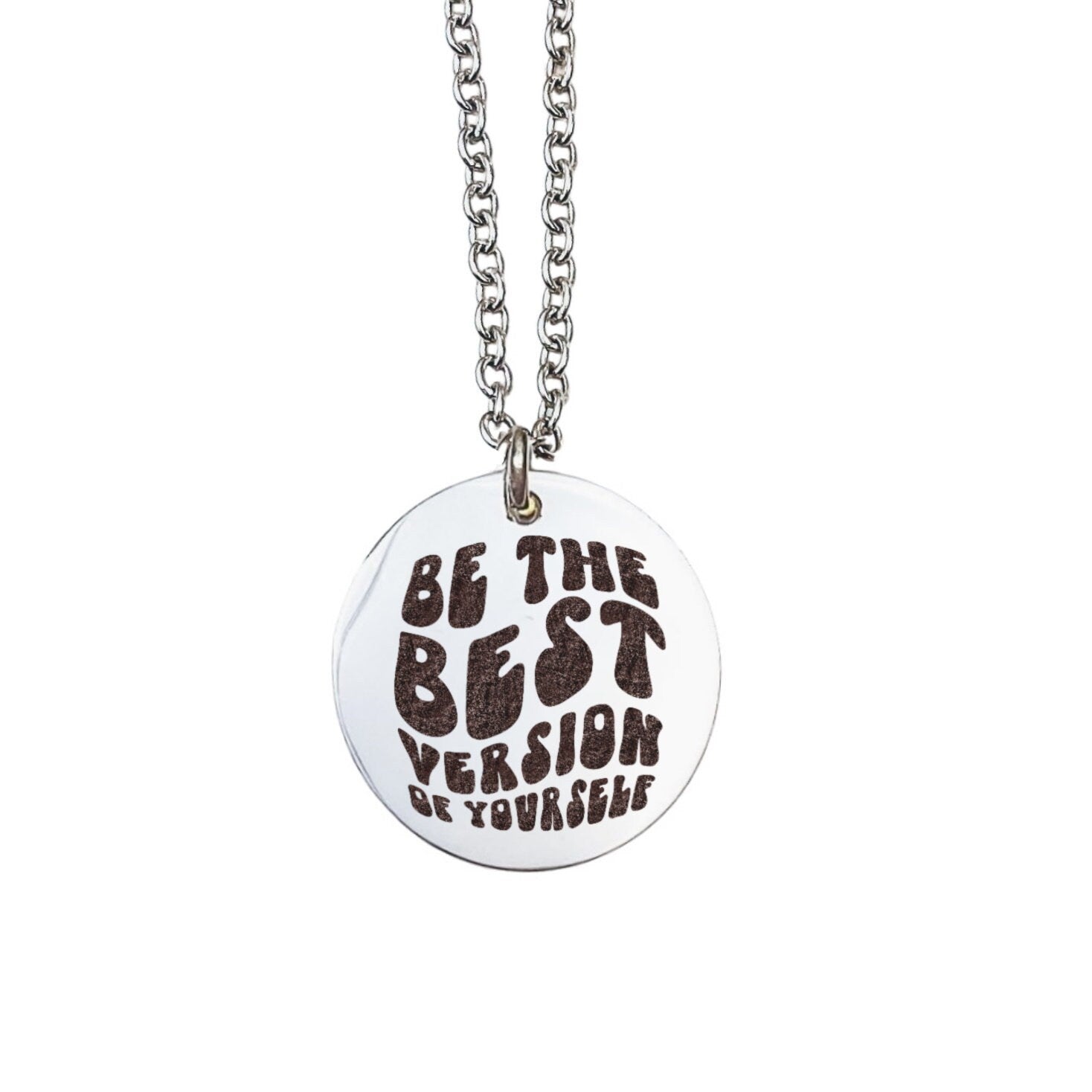 BE THE BEST VERSION OF YOURSELF NECKLACE - Avy + Tay