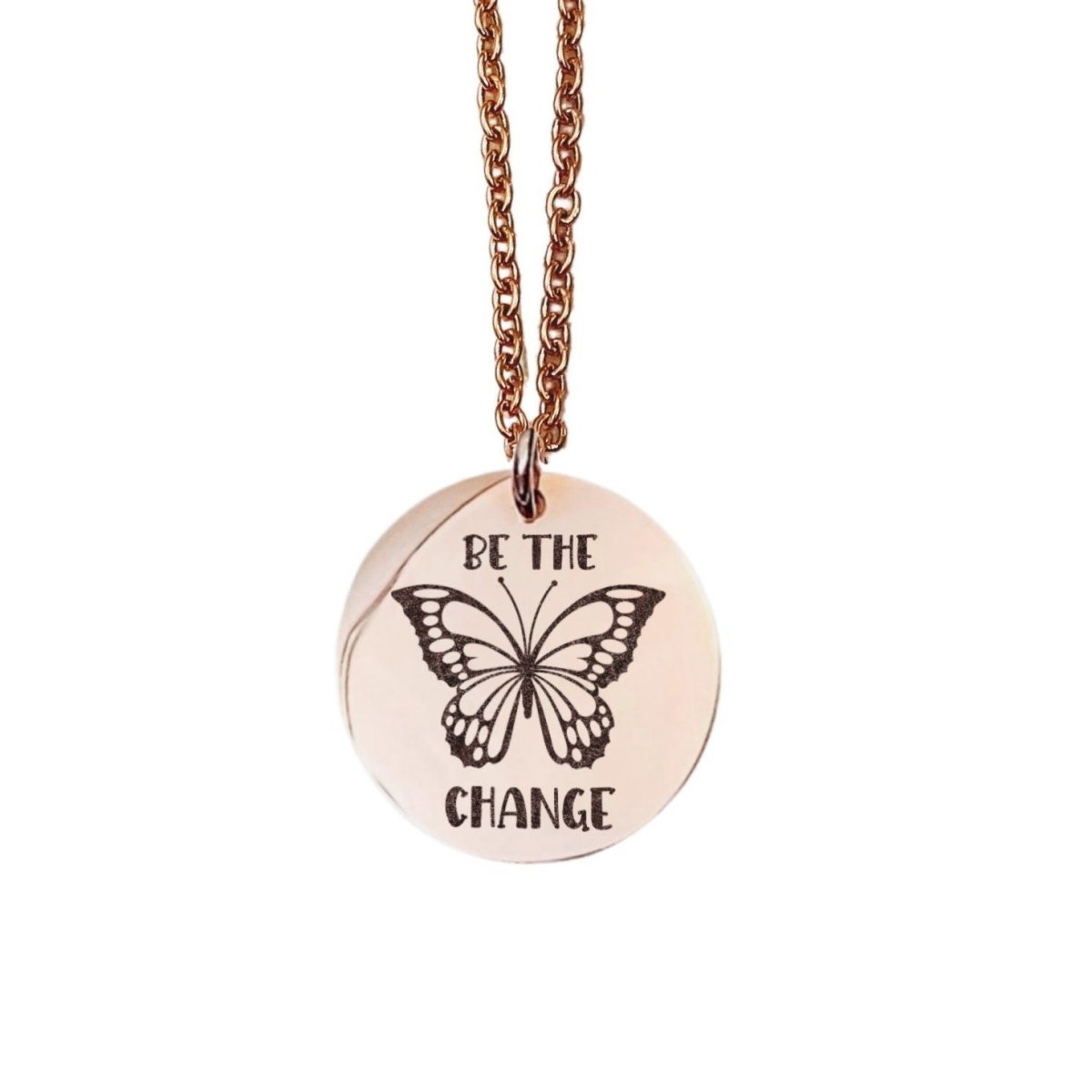 BE THE CHANGE NECKLACE - Avy + Tay