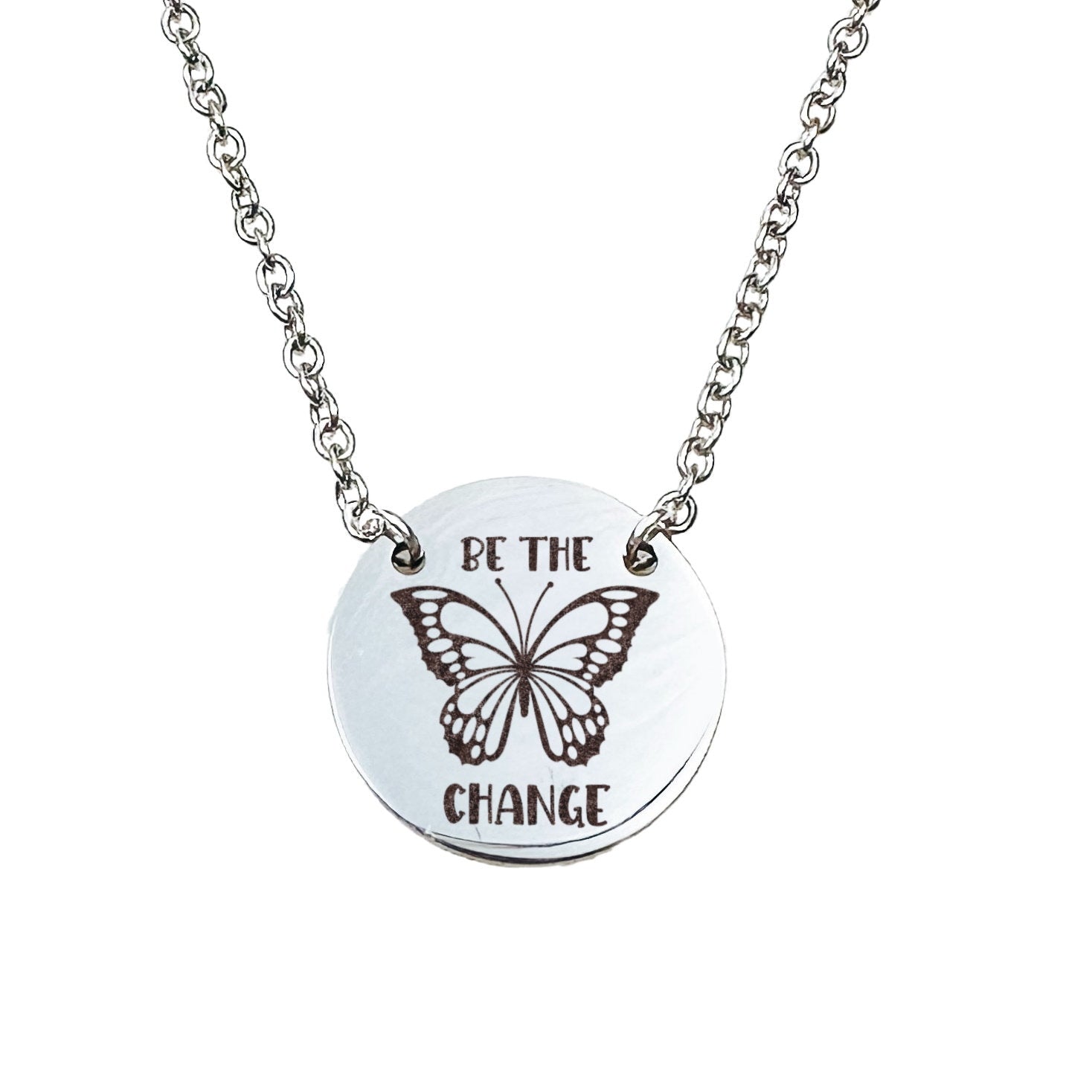 BE THE CHANGE NECKLACE - Avy + Tay