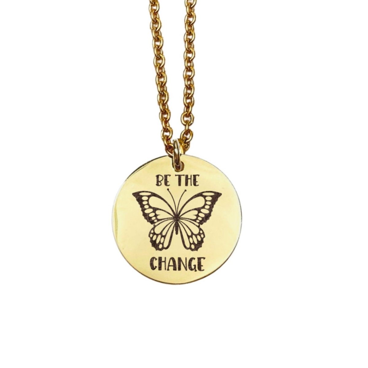 BE THE CHANGE NECKLACE - Avy + Tay