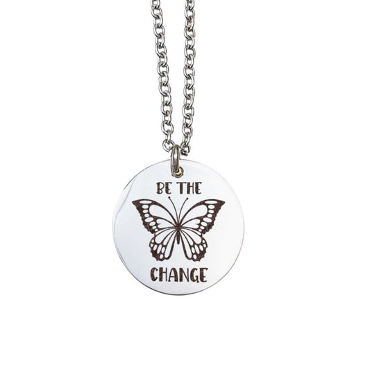 BE THE CHANGE NECKLACE - Avy + Tay