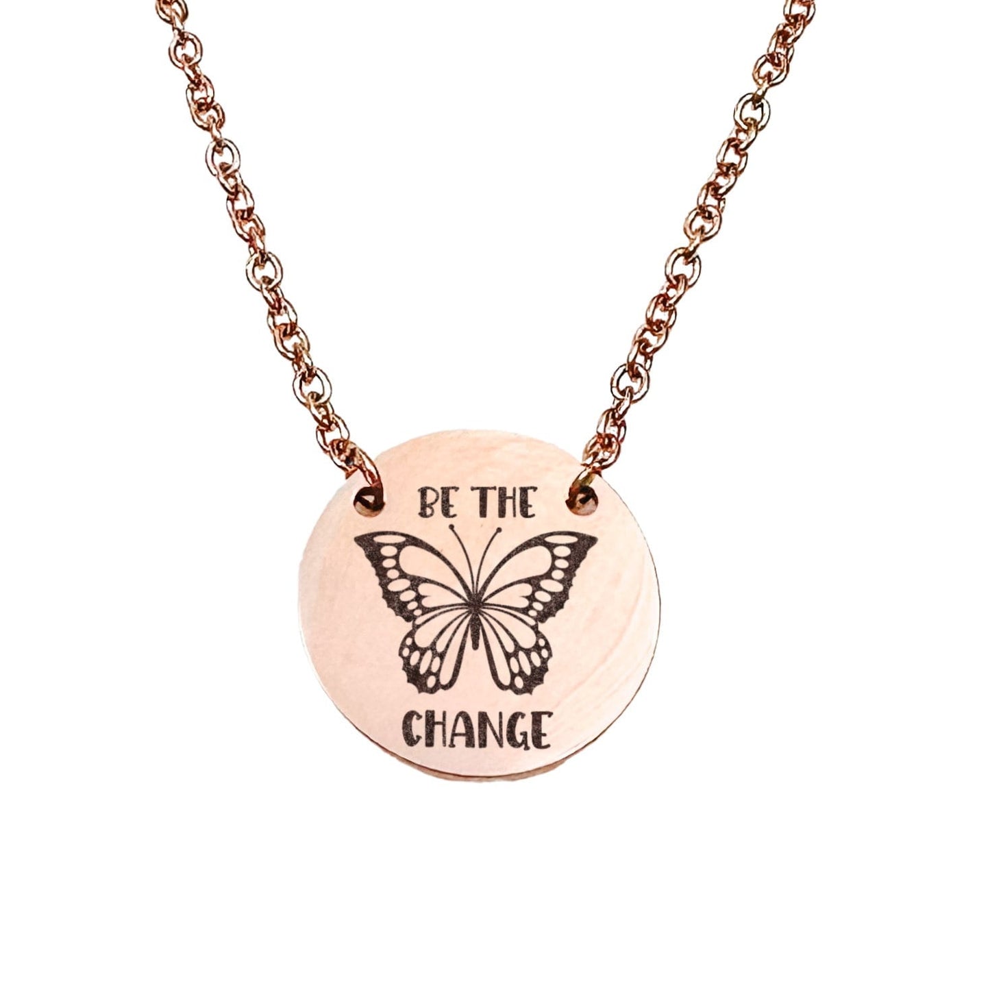 BE THE CHANGE NECKLACE - Avy + Tay