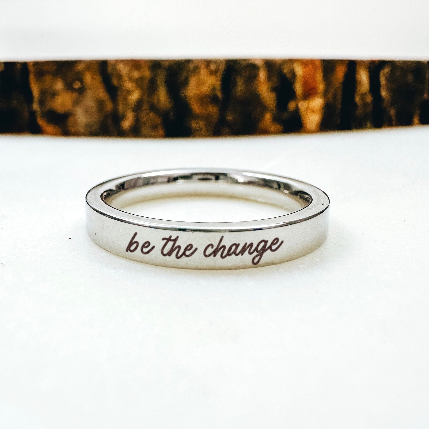 BE THE CHANGE RING - Avy + Tay