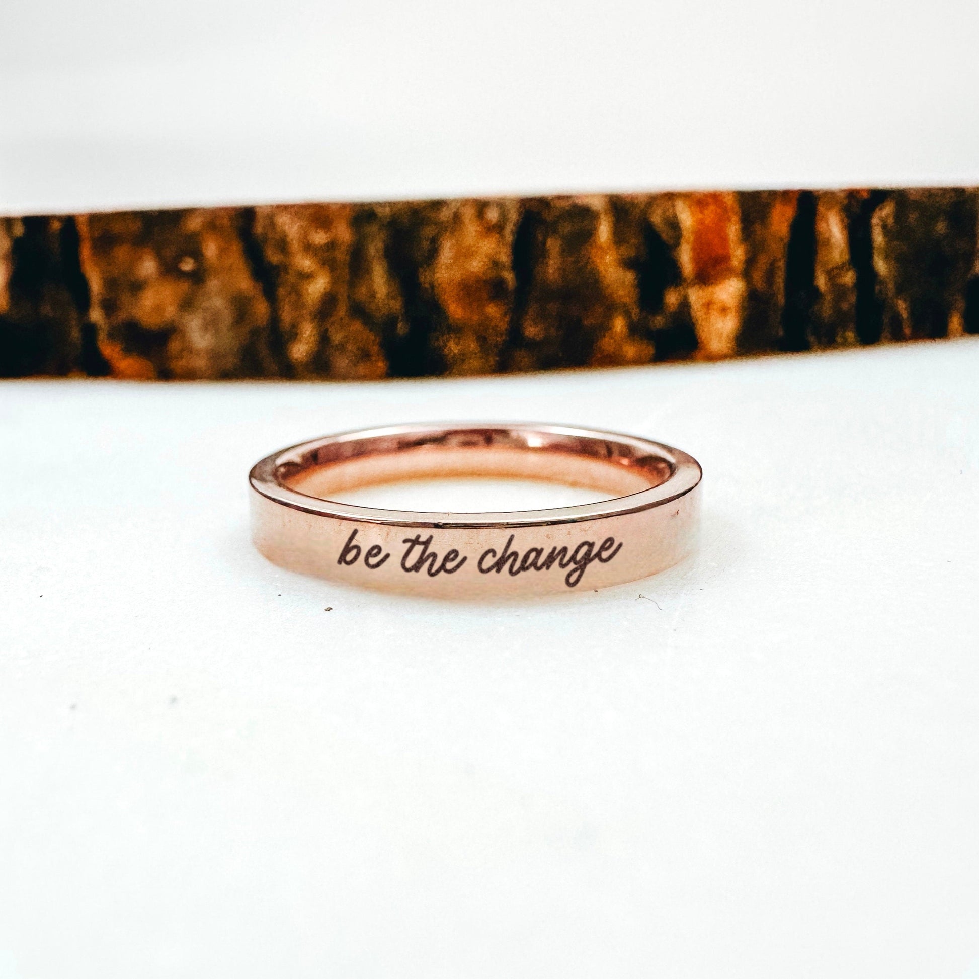 BE THE CHANGE RING - Avy + Tay