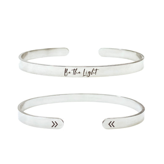 BE THE LIGHT CUFF - Avy + Tay