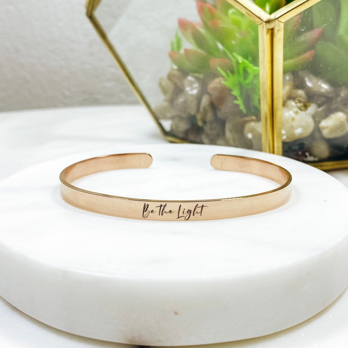 BE THE LIGHT CUFF - Avy + Tay