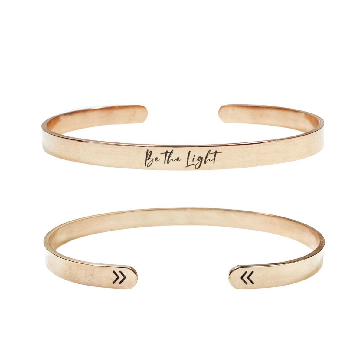 BE THE LIGHT CUFF - Avy + Tay