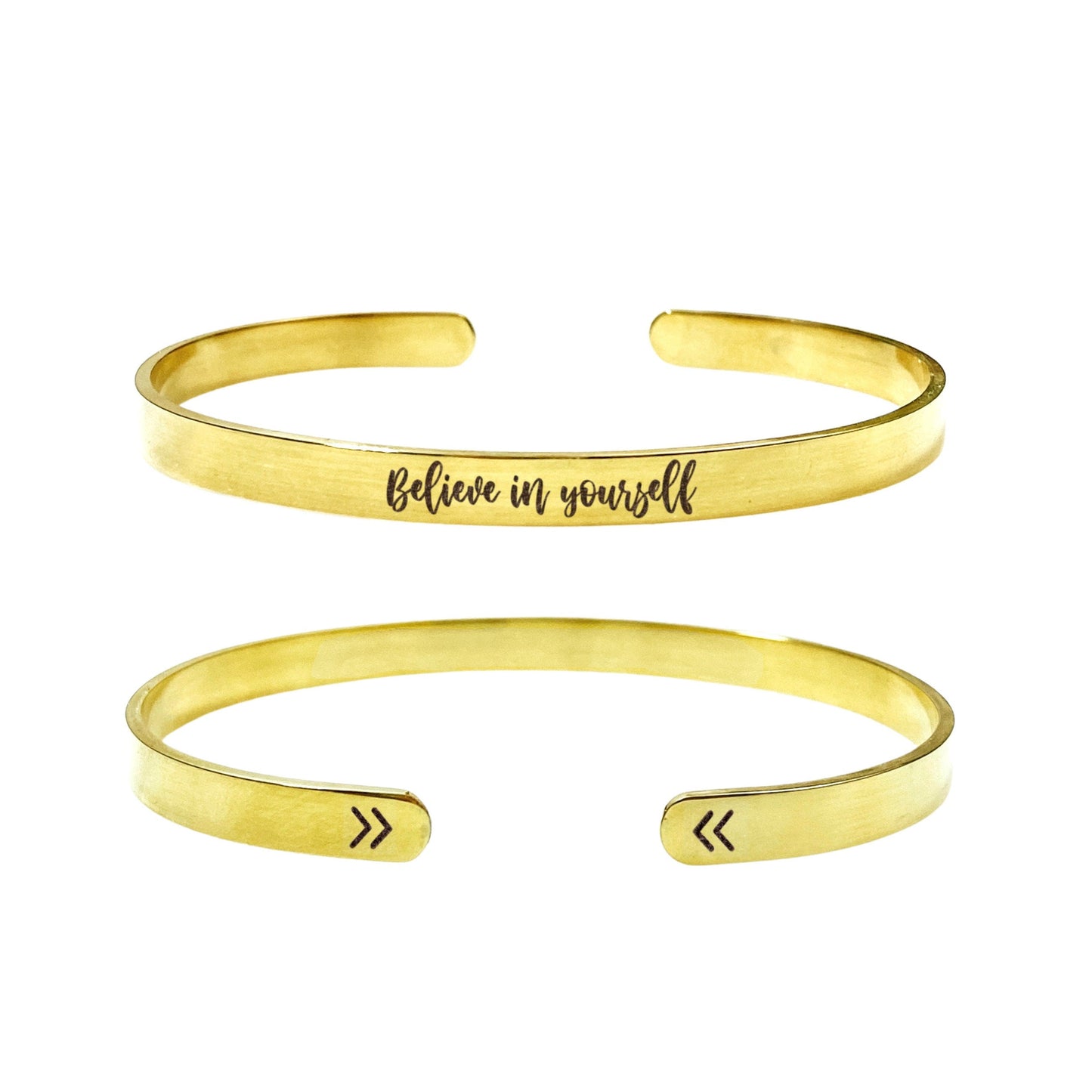 BELIEVE IN YOURSELF CUFF - Avy + Tay