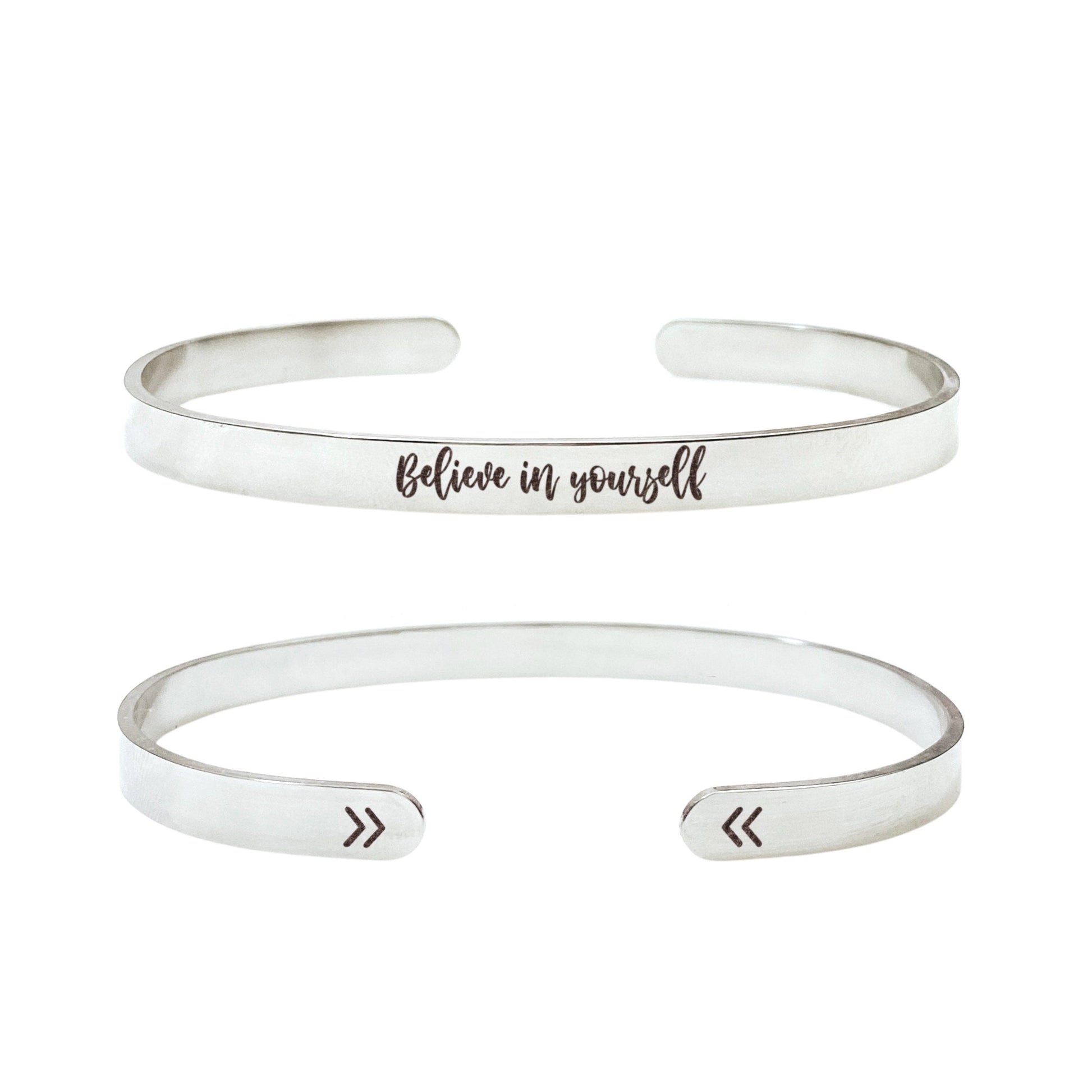 BELIEVE IN YOURSELF CUFF - Avy + Tay