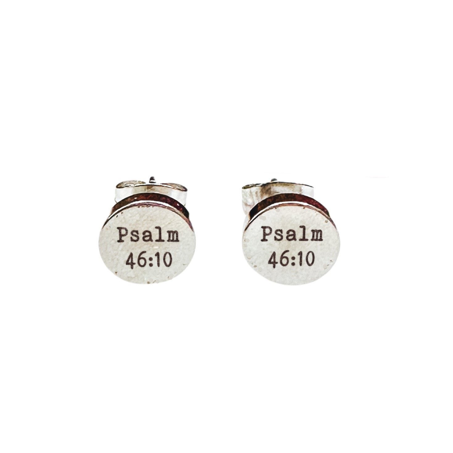 BIBLE VERSE EARRING STUDS - Avy + Tay