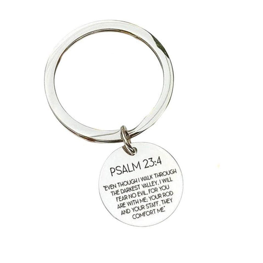 BIBLE VERSE KEYCHAIN - Avy + Tay