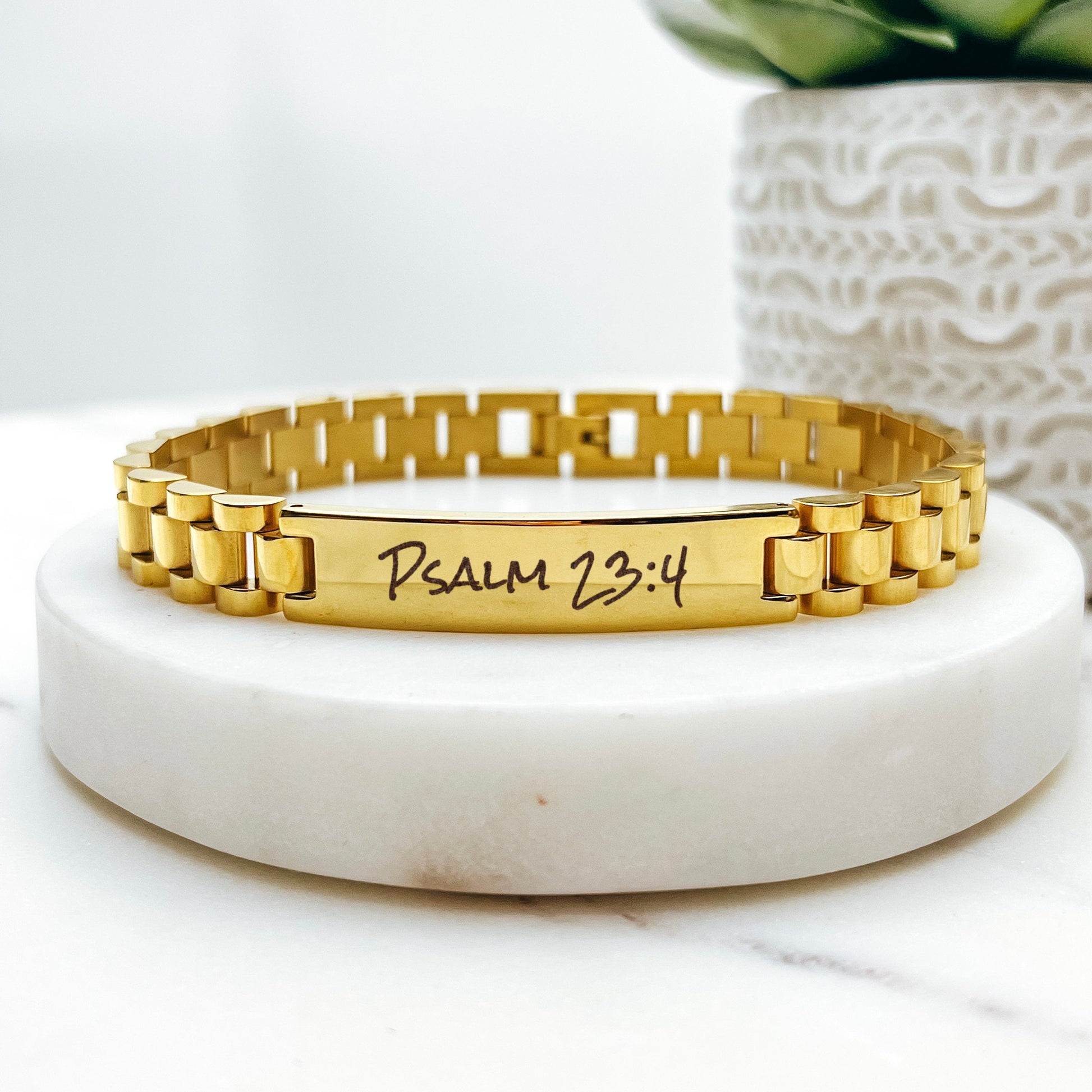 BIBLE VERSE MEN'S BRACELET - Avy + Tay