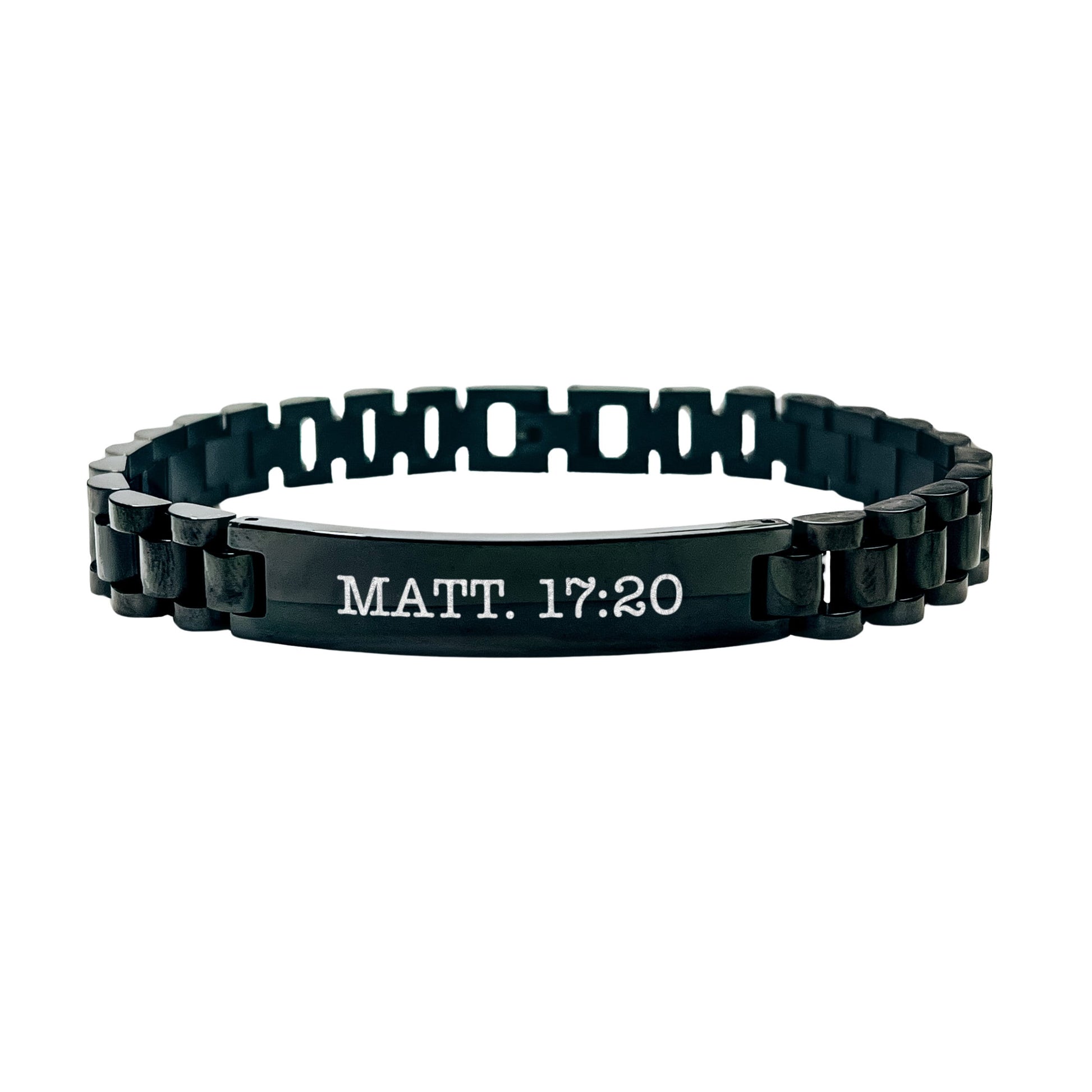 BIBLE VERSE MEN'S BRACELET - Avy + Tay