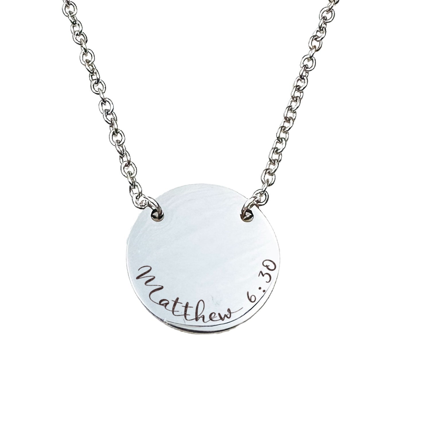 BIBLE VERSE NECKLACE - Avy + Tay