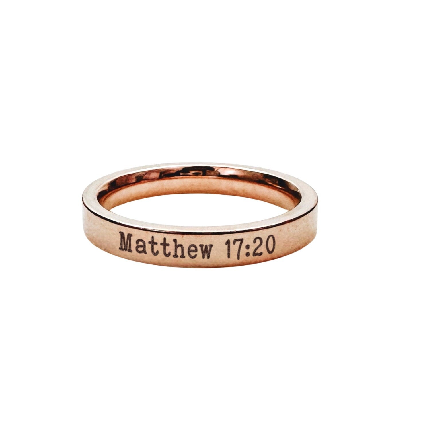 BIBLE VERSE RING - Avy + Tay