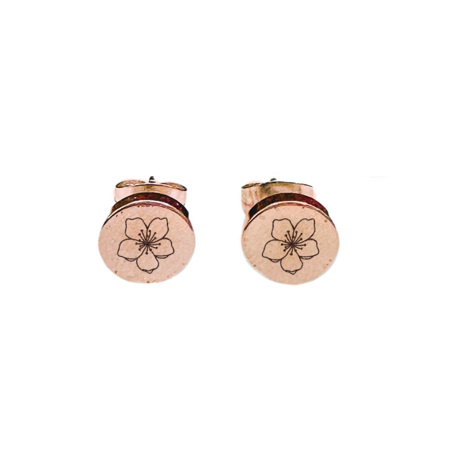 BIRTH FLOWER EARRING STUDS - Avy + Tay