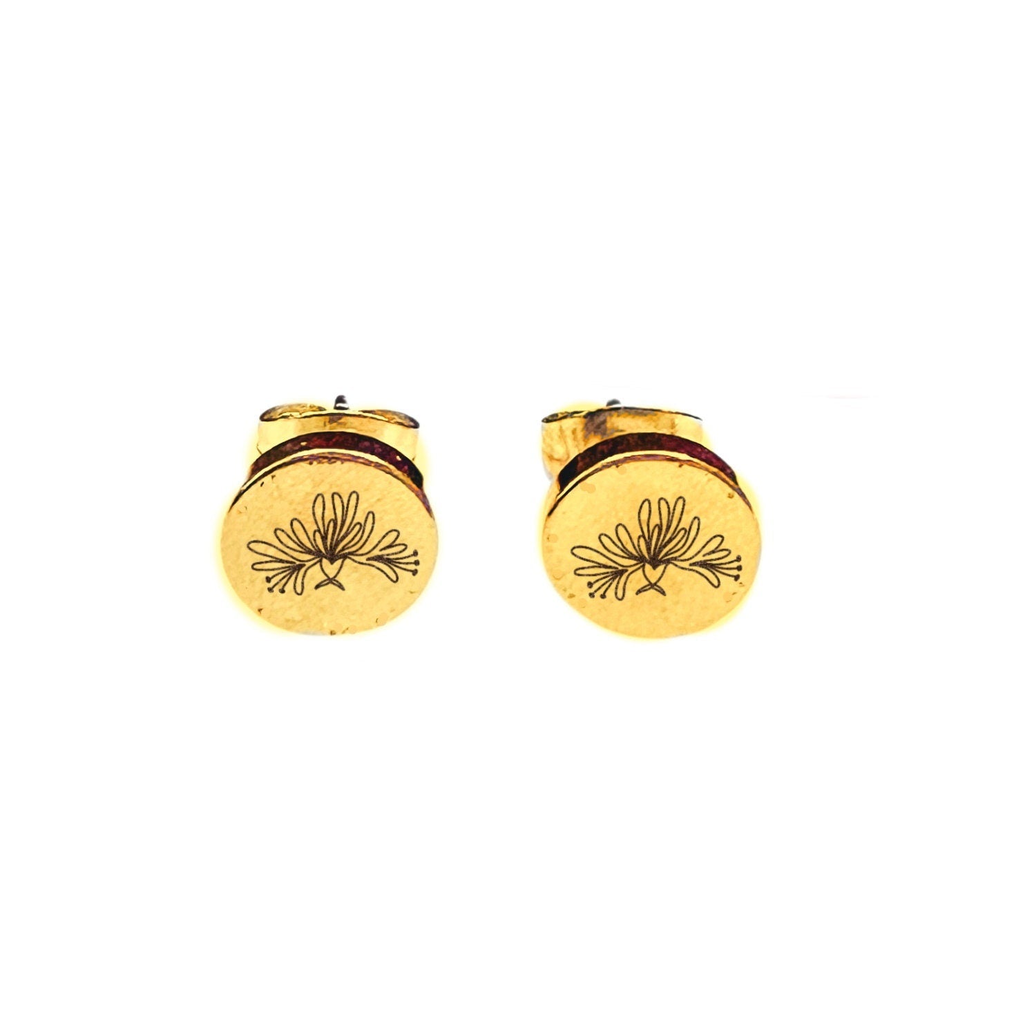 BIRTH FLOWER EARRING STUDS - Avy + Tay