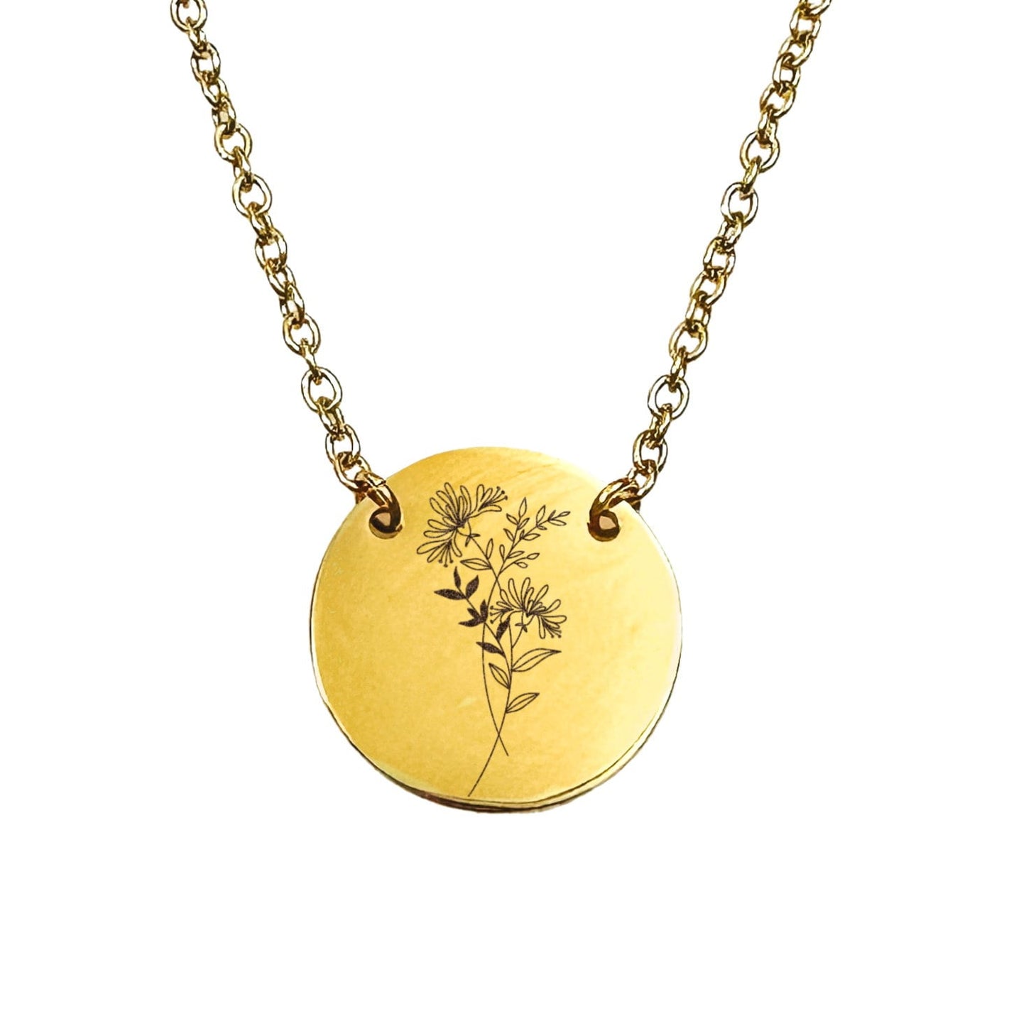 BIRTH FLOWER NECKLACE - Avy + Tay