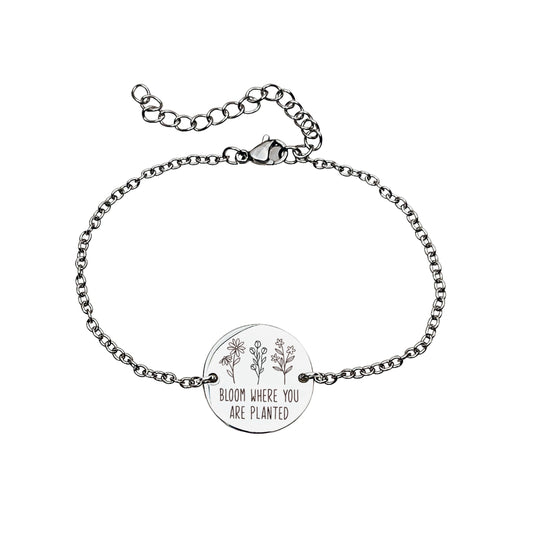 BLOOM WHERE YOU ARE PLANTED BRACELET - Avy + Tay