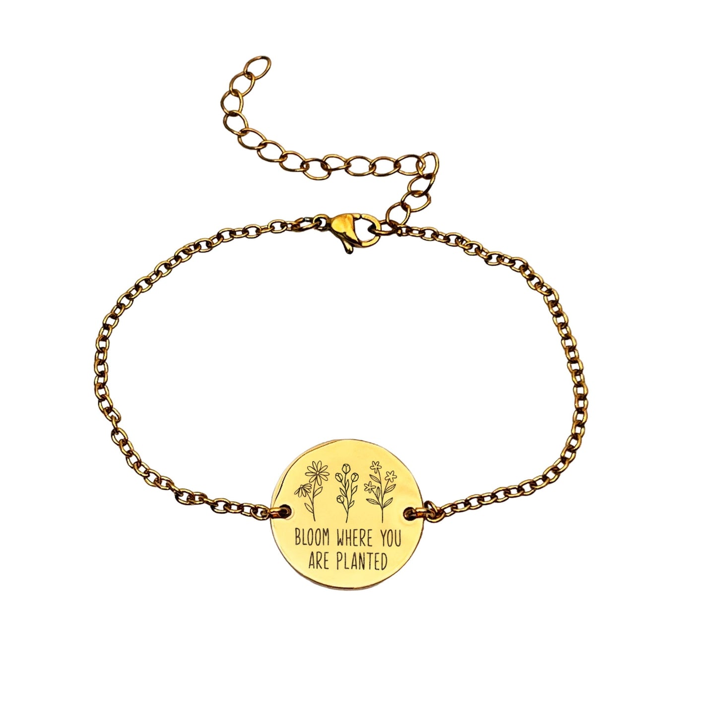 BLOOM WHERE YOU ARE PLANTED BRACELET - Avy + Tay