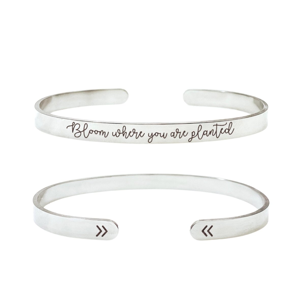 BLOOM WHERE YOU ARE PLANTED CUFF - Avy + Tay