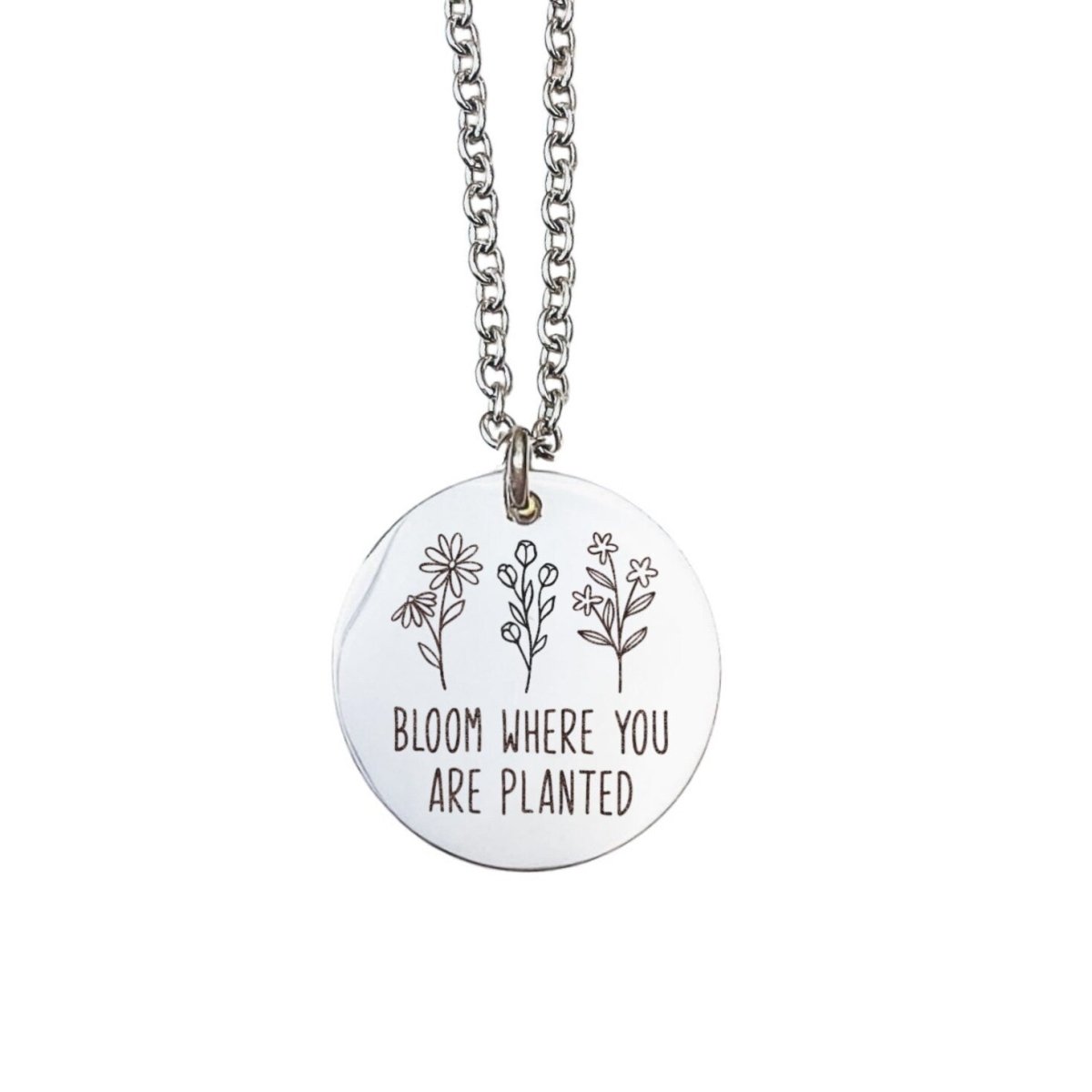 BLOOM WHERE YOU ARE PLANTED NECKLACE - Avy + Tay