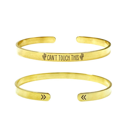 CAN'T TOUCH THIS CUFF - Avy + Tay