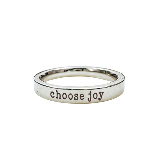 CHOOSE JOY RING - Avy + Tay