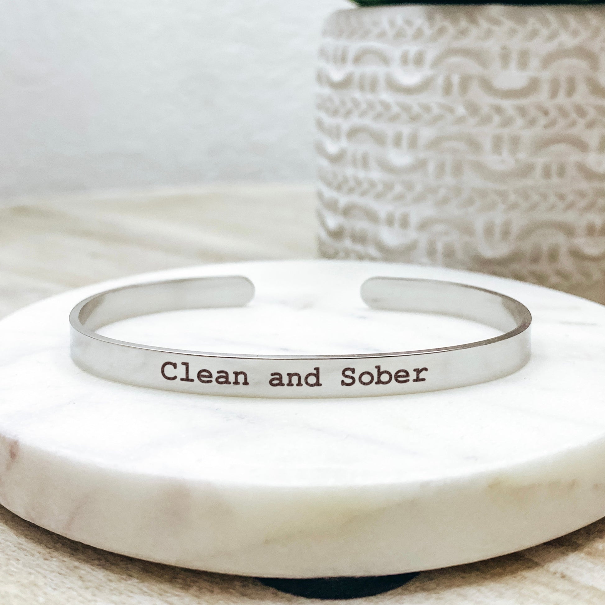 CLEAN AND SOBER CUFF - Avy + Tay