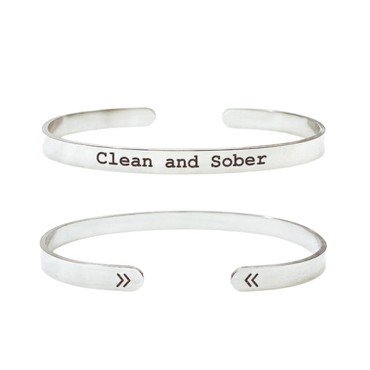 CLEAN AND SOBER CUFF - Avy + Tay