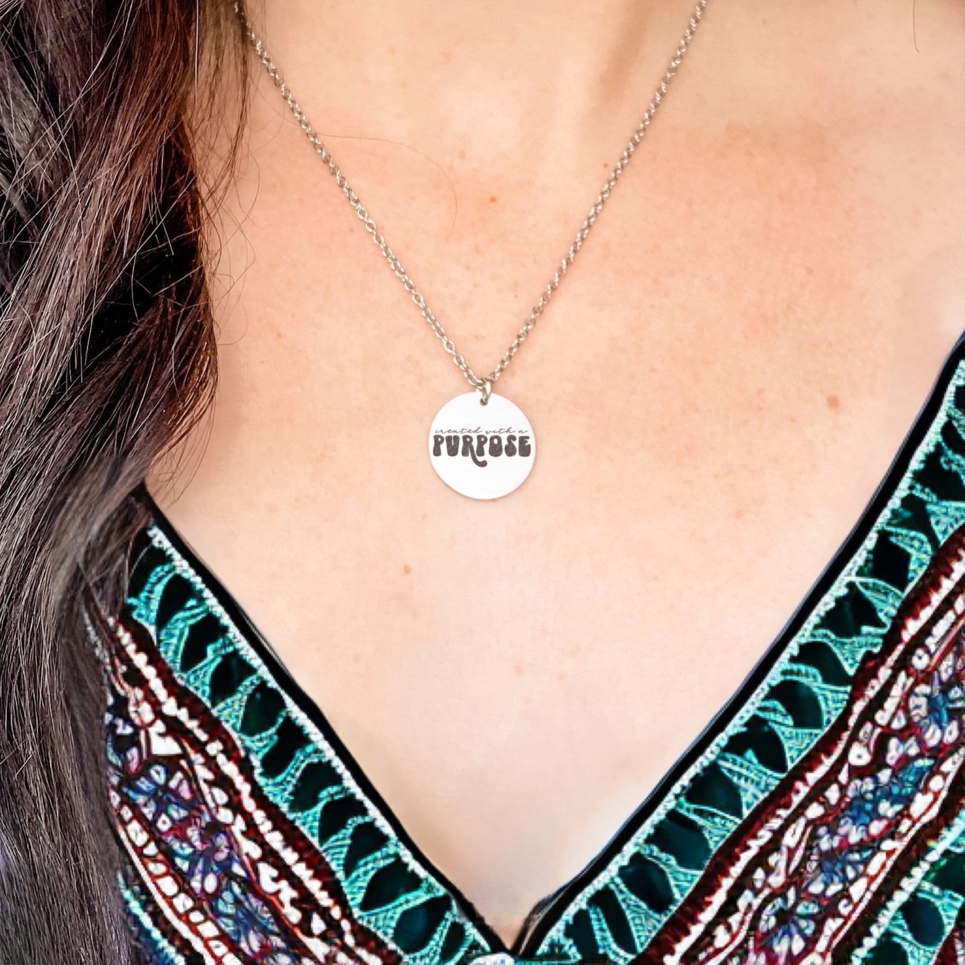 CREATED WITH A PURPOSE NECKLACE - Avy + Tay