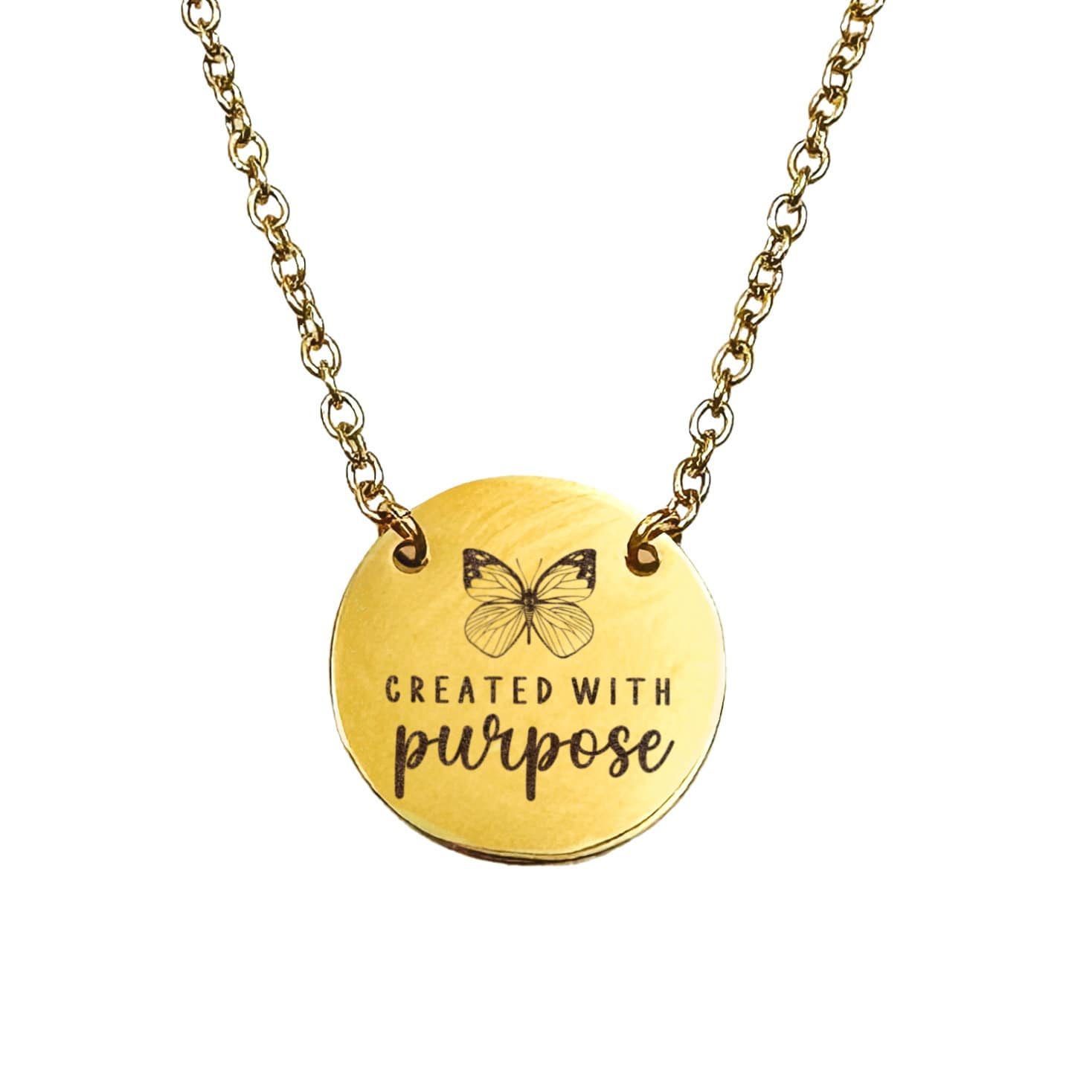 CREATED WITH PURPOSE NECKLACE - Avy + Tay