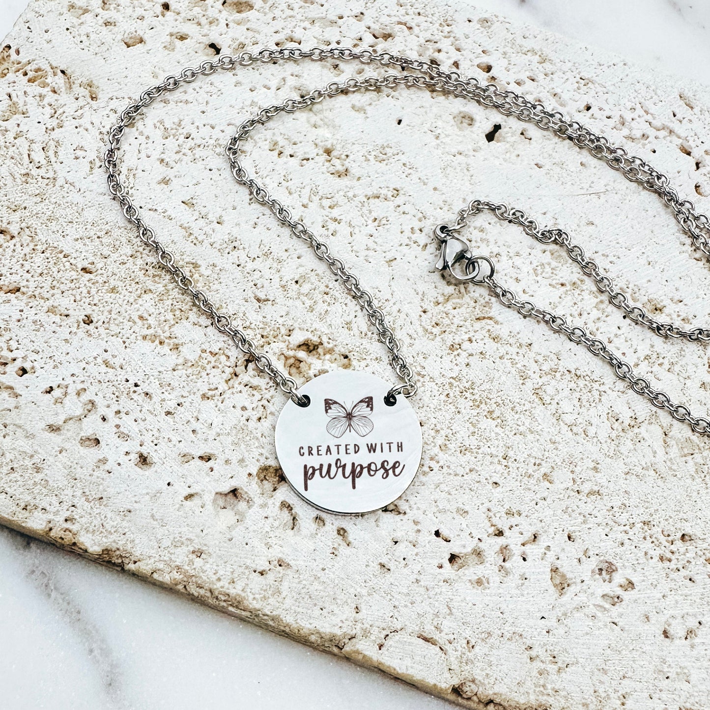 CREATED WITH PURPOSE NECKLACE - Avy + Tay