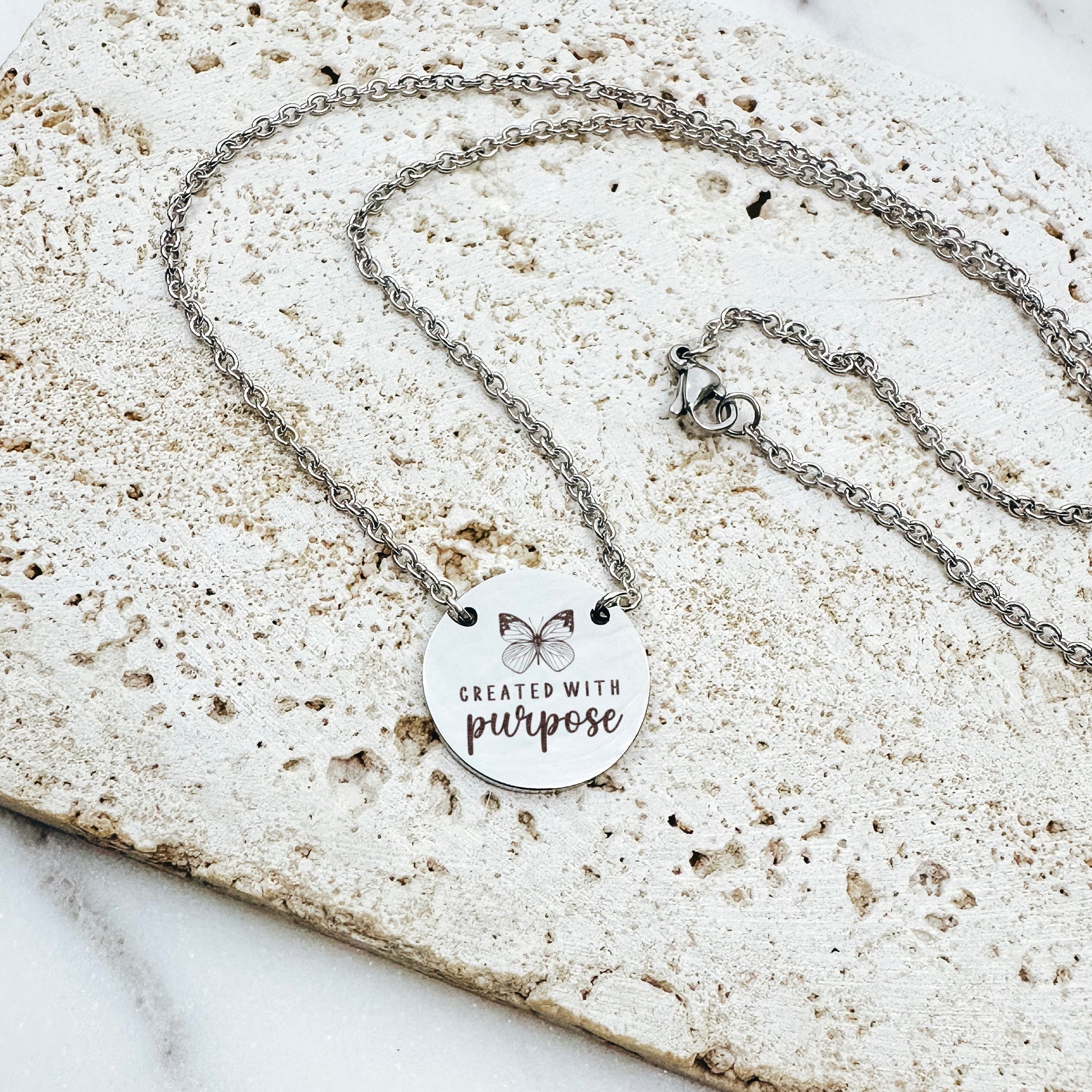 CREATED WITH PURPOSE NECKLACE - Avy + Tay