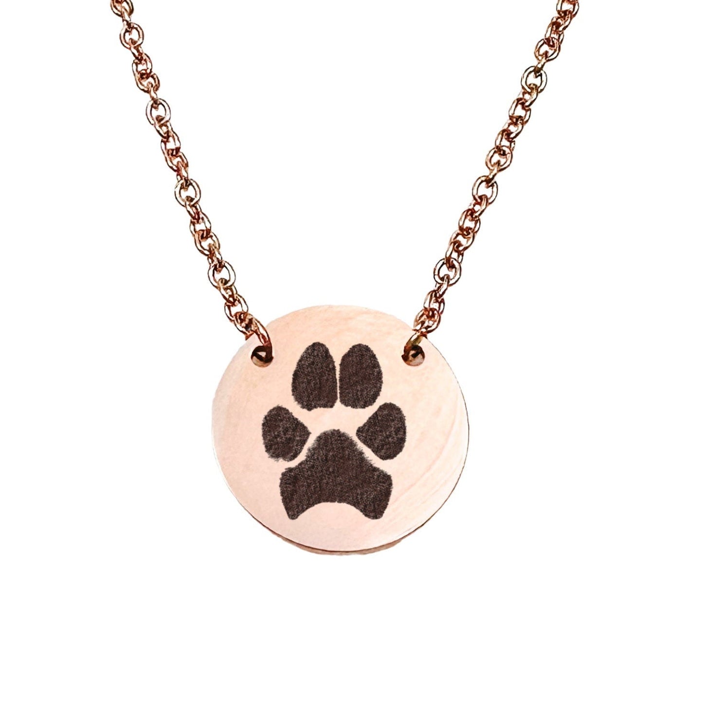 CUSTOM ACTUAL PAW PRINT NECKLACE - Avy + Tay