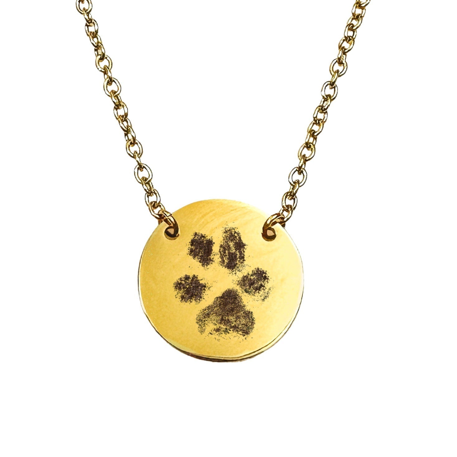 CUSTOM ACTUAL PAW PRINT NECKLACE - Avy + Tay