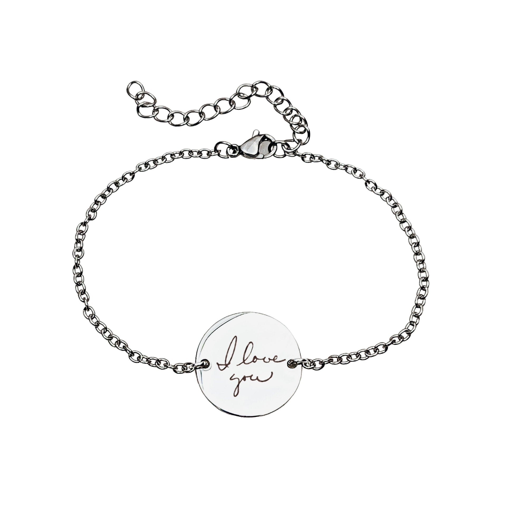 CUSTOM HANDWRITING BRACELET - Avy + Tay