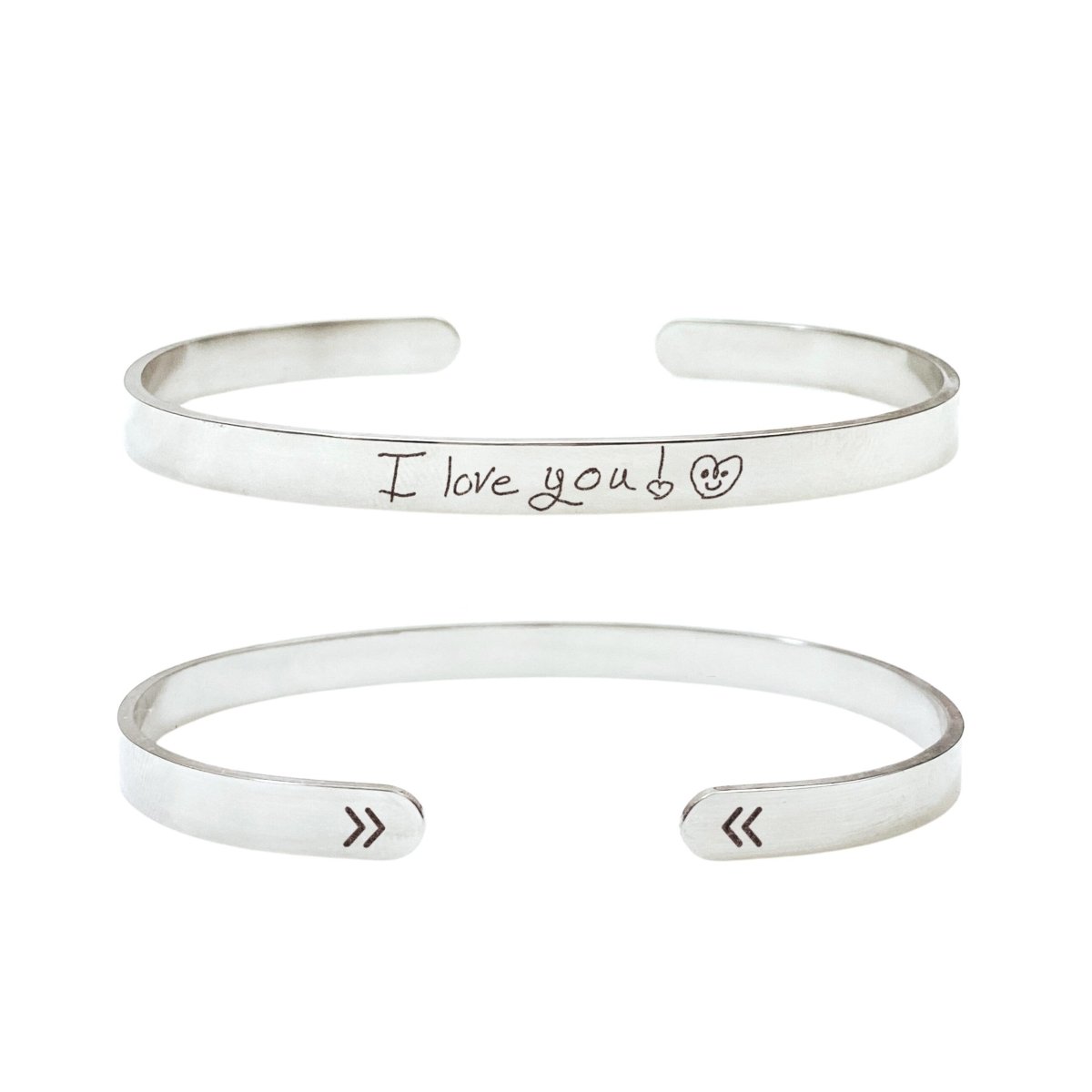 CUSTOM HANDWRITING CUFF - Avy + Tay