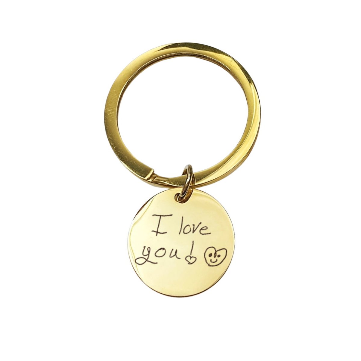 CUSTOM HANDWRITING KEYCHAIN - Avy + Tay