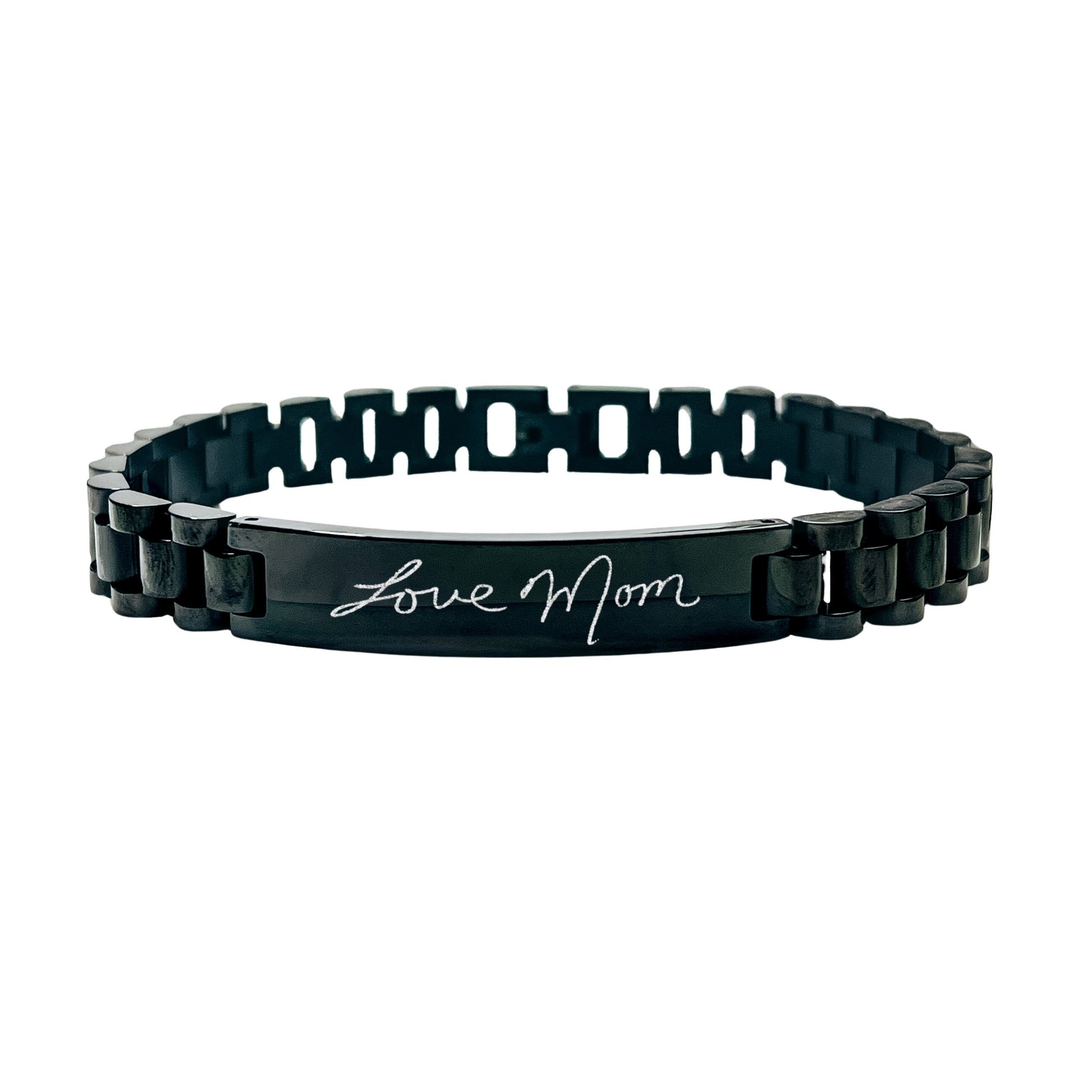 CUSTOM HANDWRITING MEN'S BRACELET - Avy + Tay