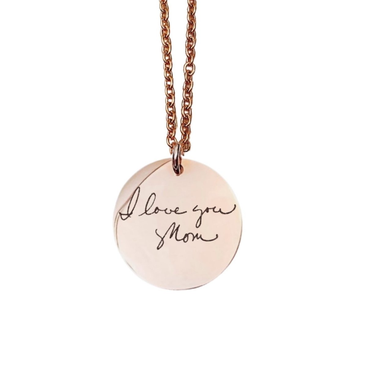 CUSTOM HANDWRITING NECKLACE - Avy + Tay