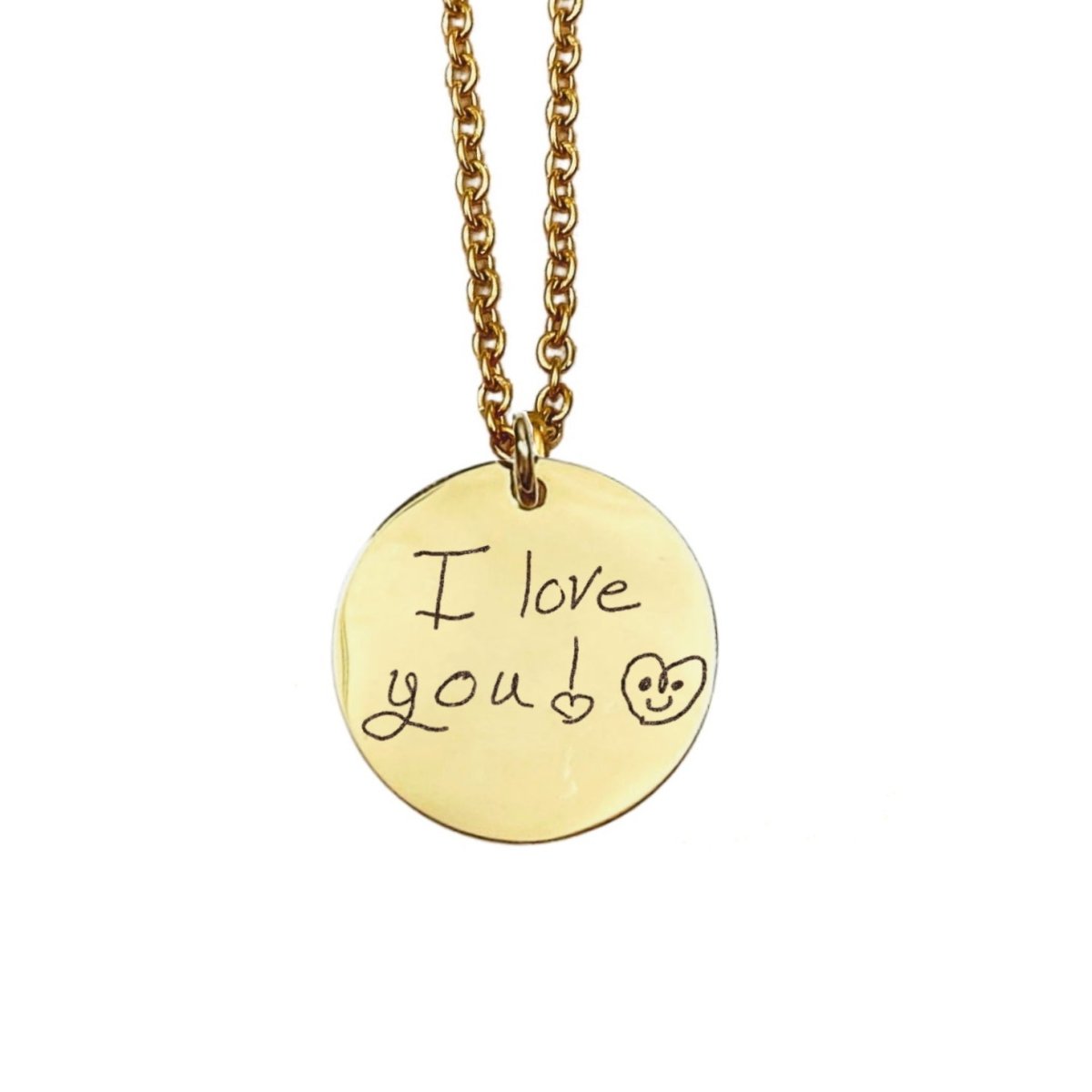 CUSTOM HANDWRITING NECKLACE - Avy + Tay