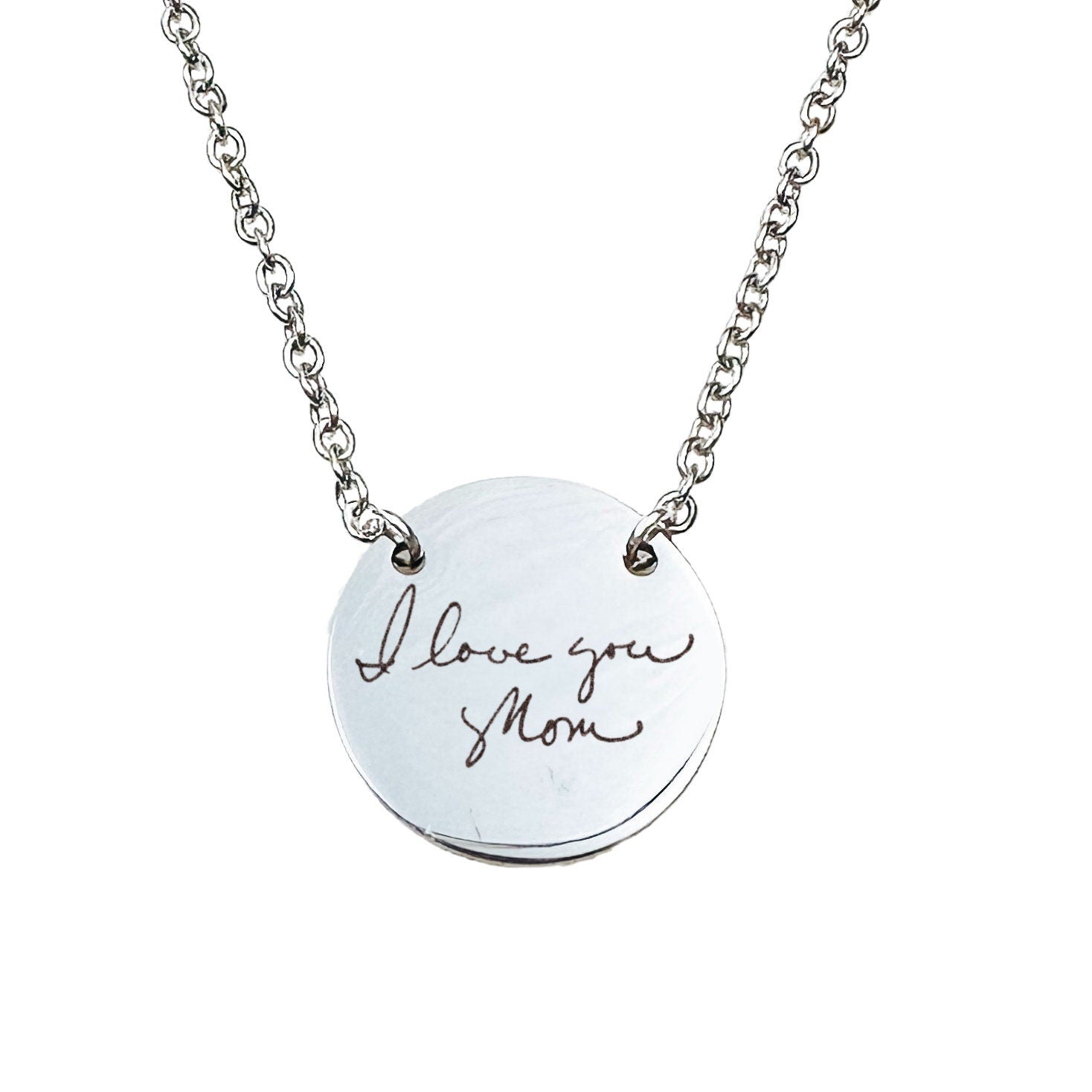 CUSTOM HANDWRITING NECKLACE - Avy + Tay