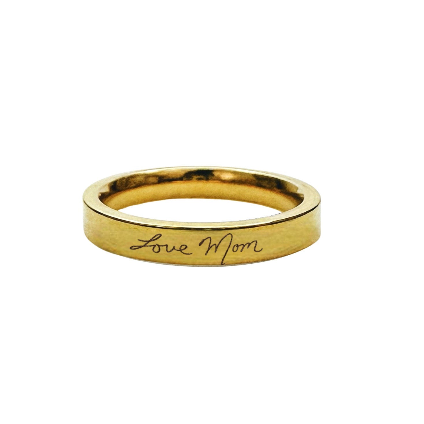 CUSTOM HANDWRITING RING - Avy + Tay