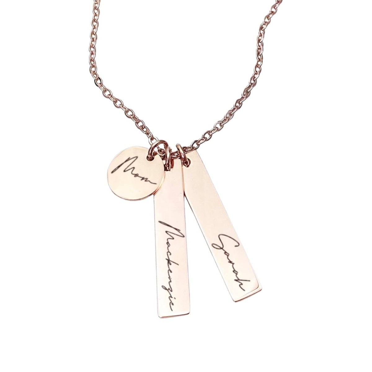 CUSTOM MOM NAME NECKLACE - Avy + Tay