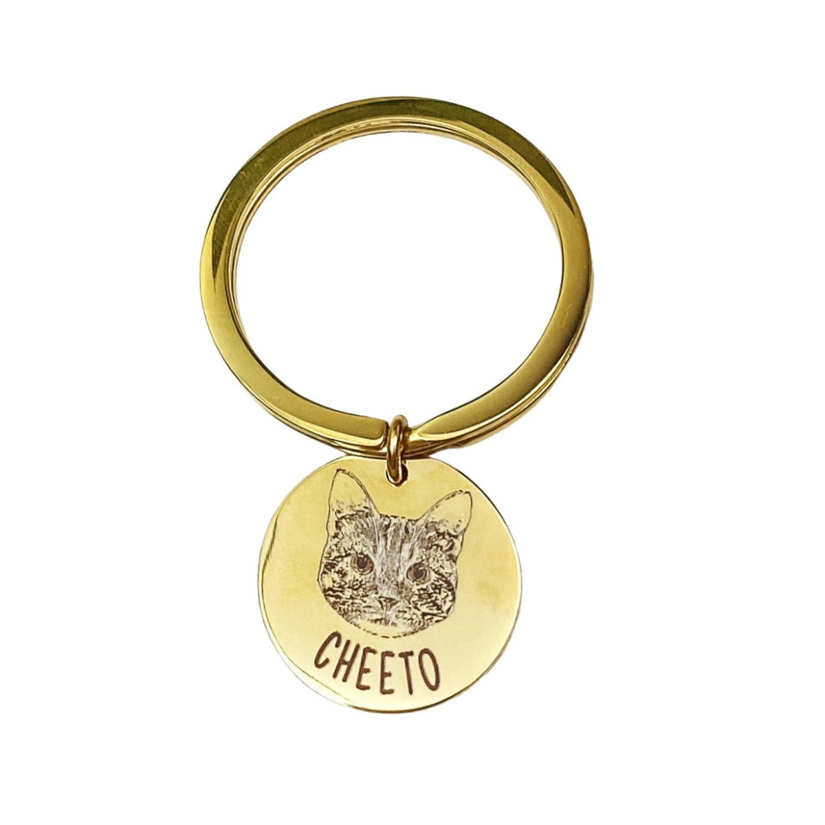 CUSTOM PET KEYCHAIN - Avy + Tay