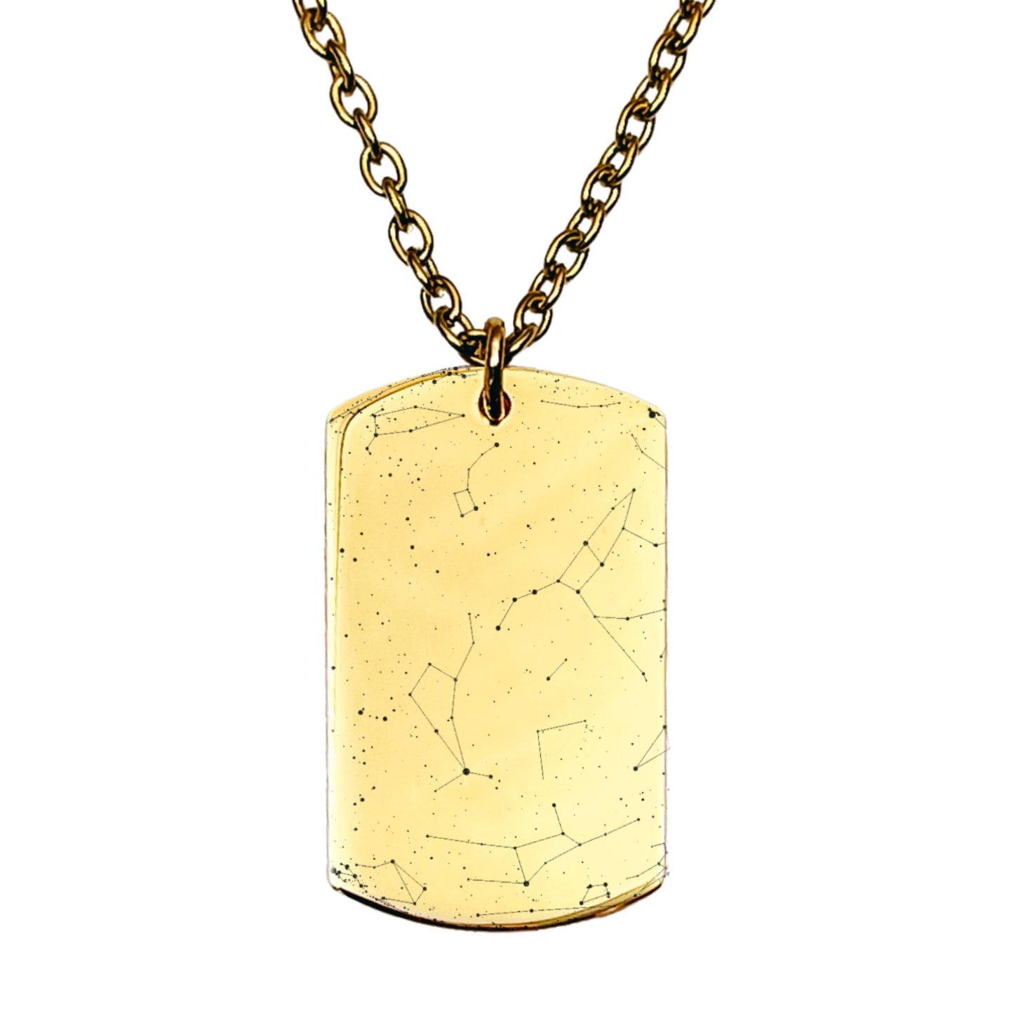 CUSTOM STAR MAP MEN'S NECKLACE - Avy + Tay