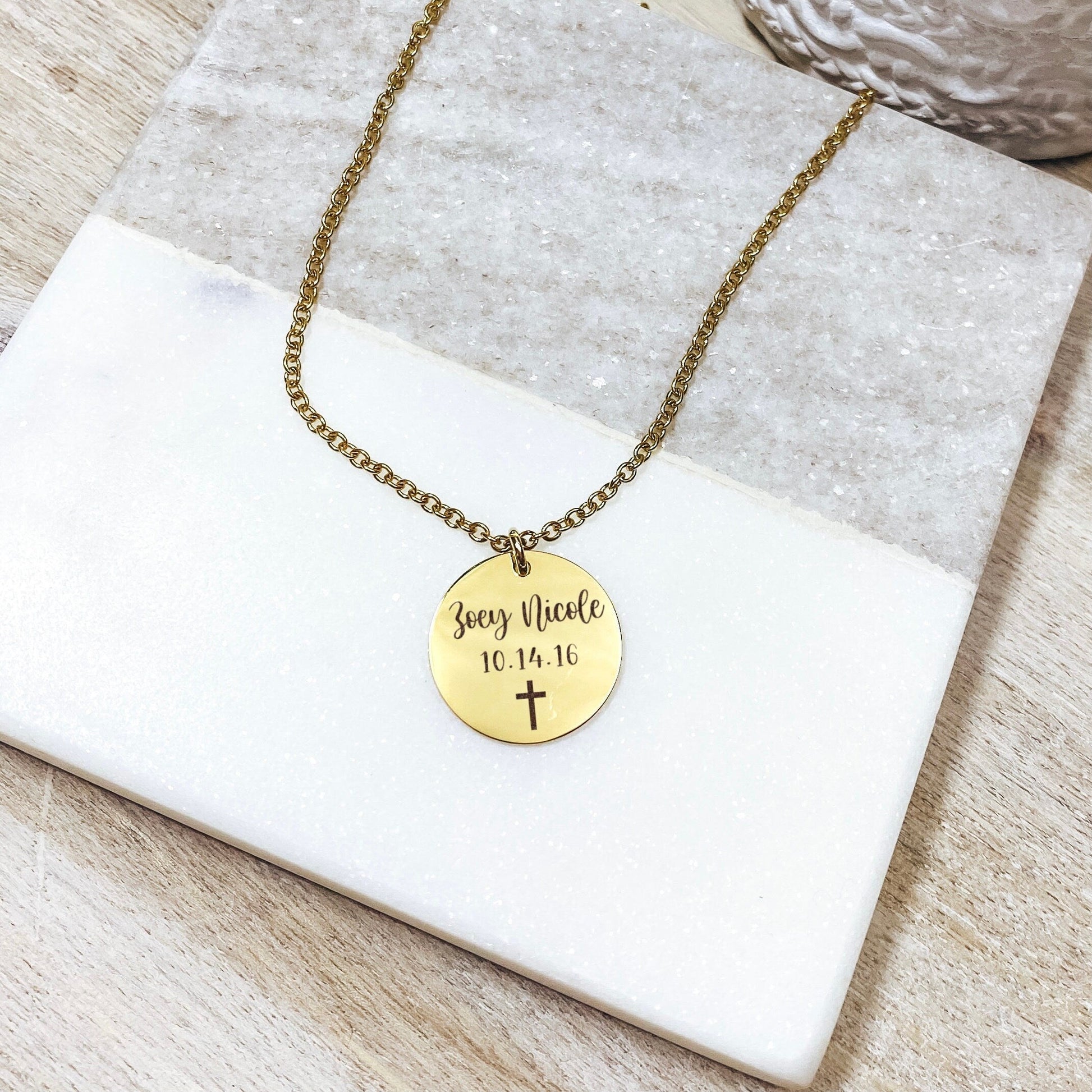 CUSTOMIZABLE NECKLACE - Avy + Tay